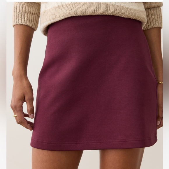 NWT Marine Layer Nova Mini Skirt S Fig - Picture 1 of 13